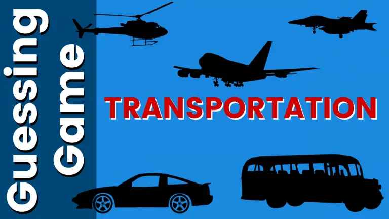 Transportation Vocabulary Game