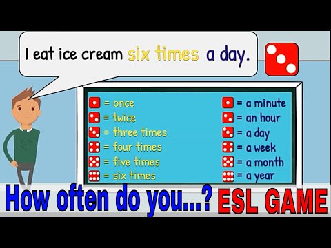 ESL Game - adverbs of frequency